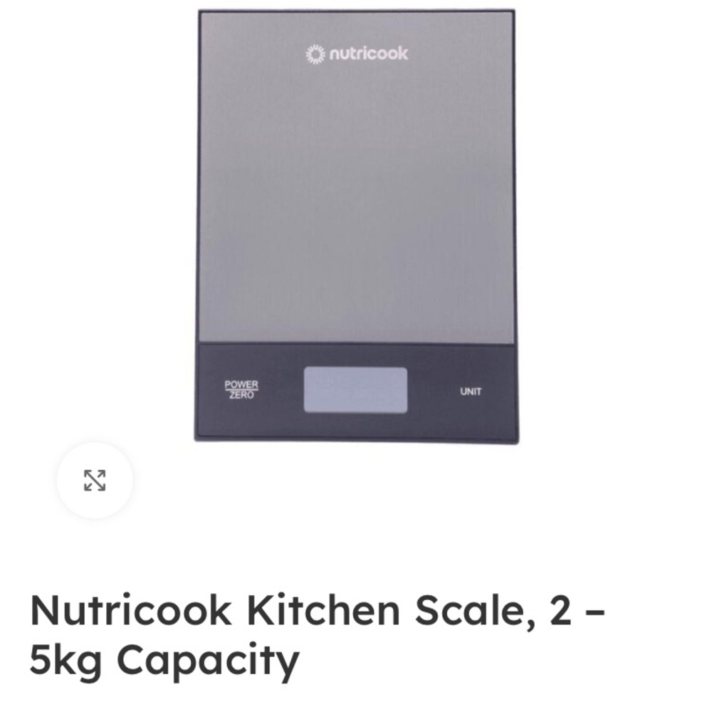 Digital Kitchen Scale - Gray